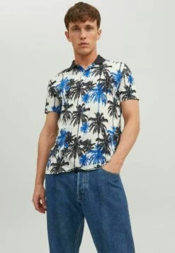 Jack & Jones KURZÄRMELIGES ALL-OVER-PRINT - Poloshirt