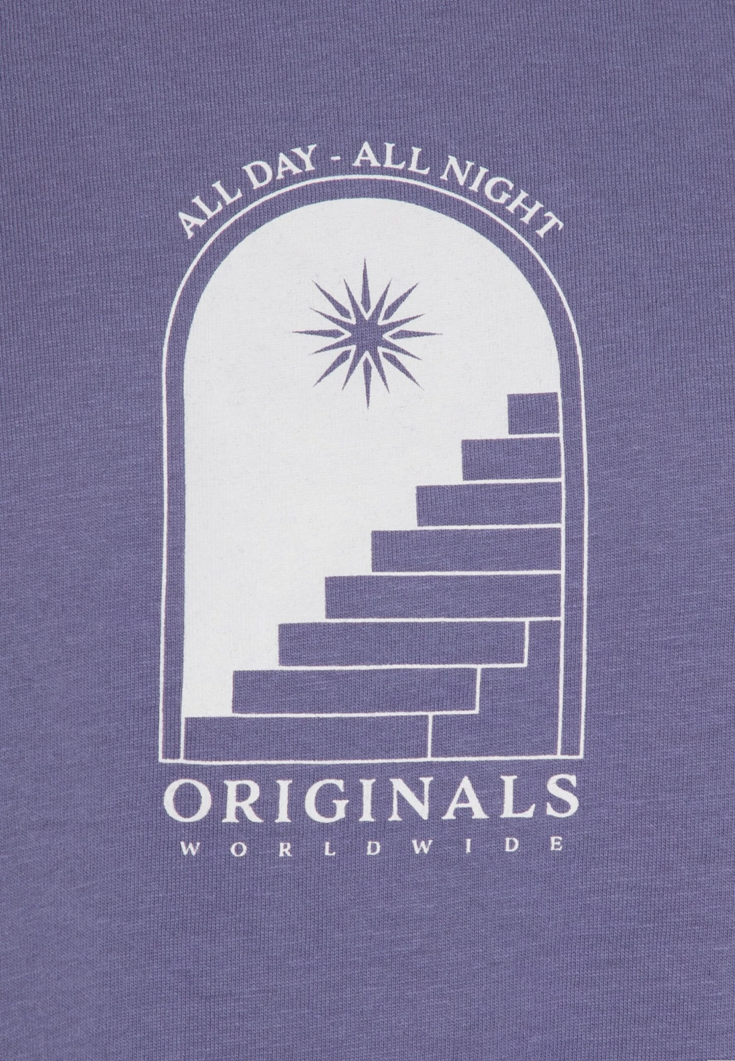 Jack & Jones Jordestiny Ss Crew Neck- T-Shirt Print - Twilight Purple 7 Jack & Jones Jordestiny Ss Crew Neck- T-Shirt Print - Twilight Purple - Afbeelding 5