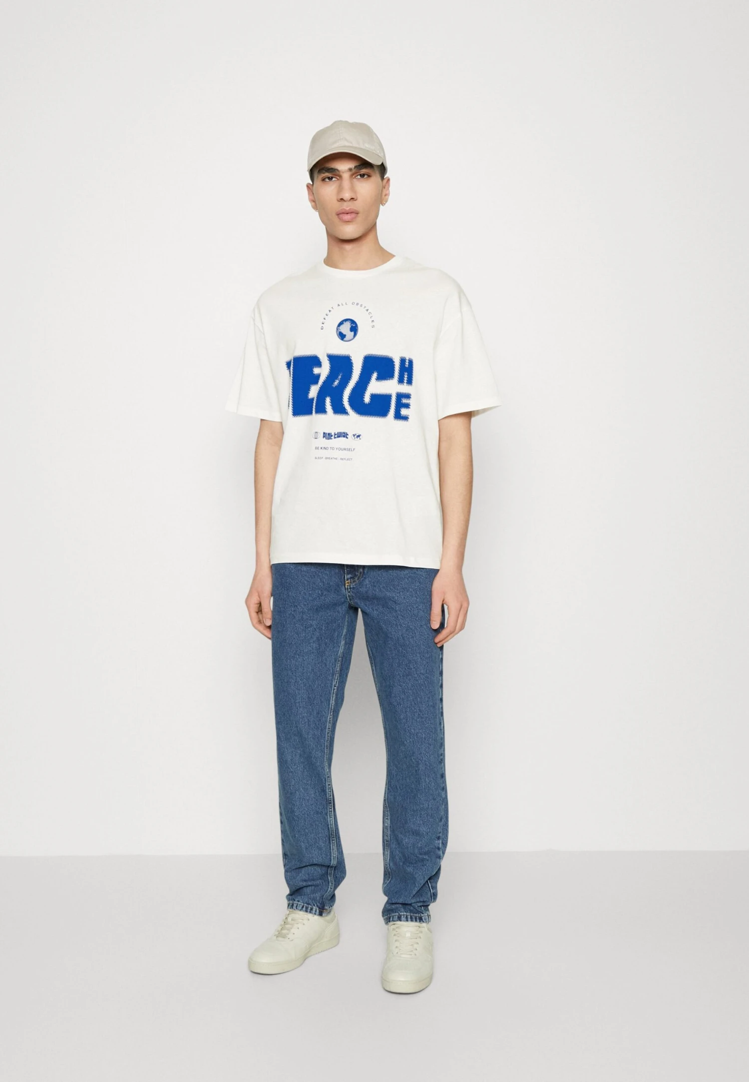 Jack & Jones JORTEACH PEACE TEE CREW NECK UNISEX - T-shirt Print 4 Jack & Jones JORTEACH PEACE TEE CREW NECK UNISEX - T-shirt Print - Afbeelding 2