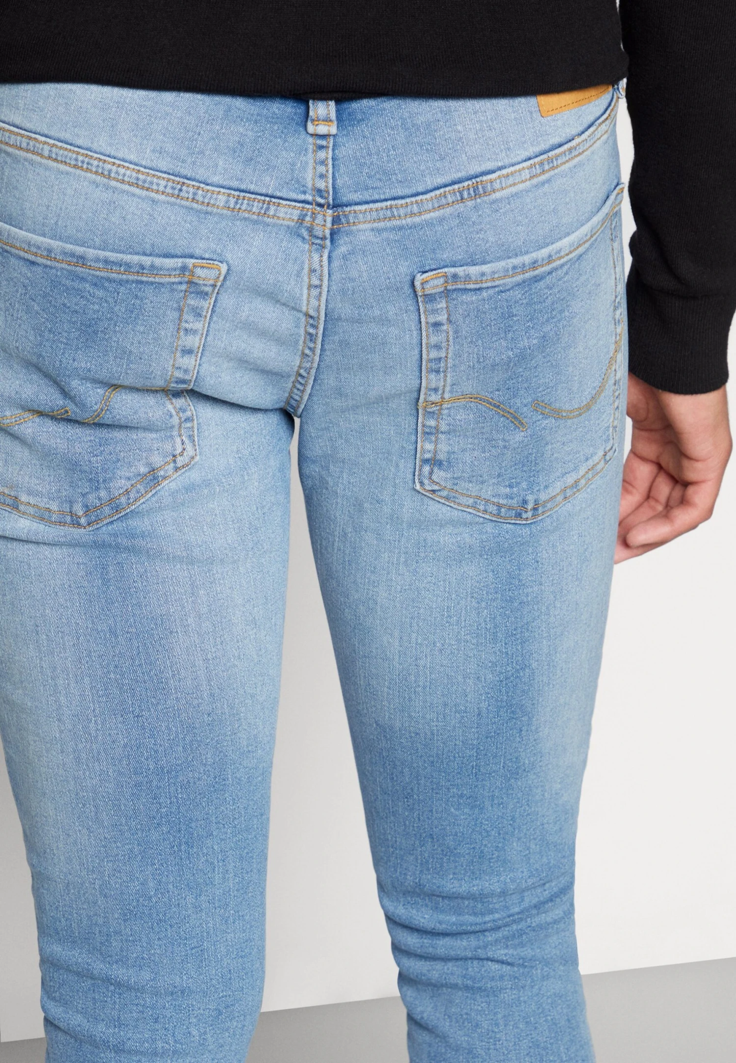 Jack & Jones Jjitom Jjoriginal- Jeans Skinny Fit - Blue Denim 8 Jack & Jones Jjitom Jjoriginal- Jeans Skinny Fit - Blue Denim - Afbeelding 6