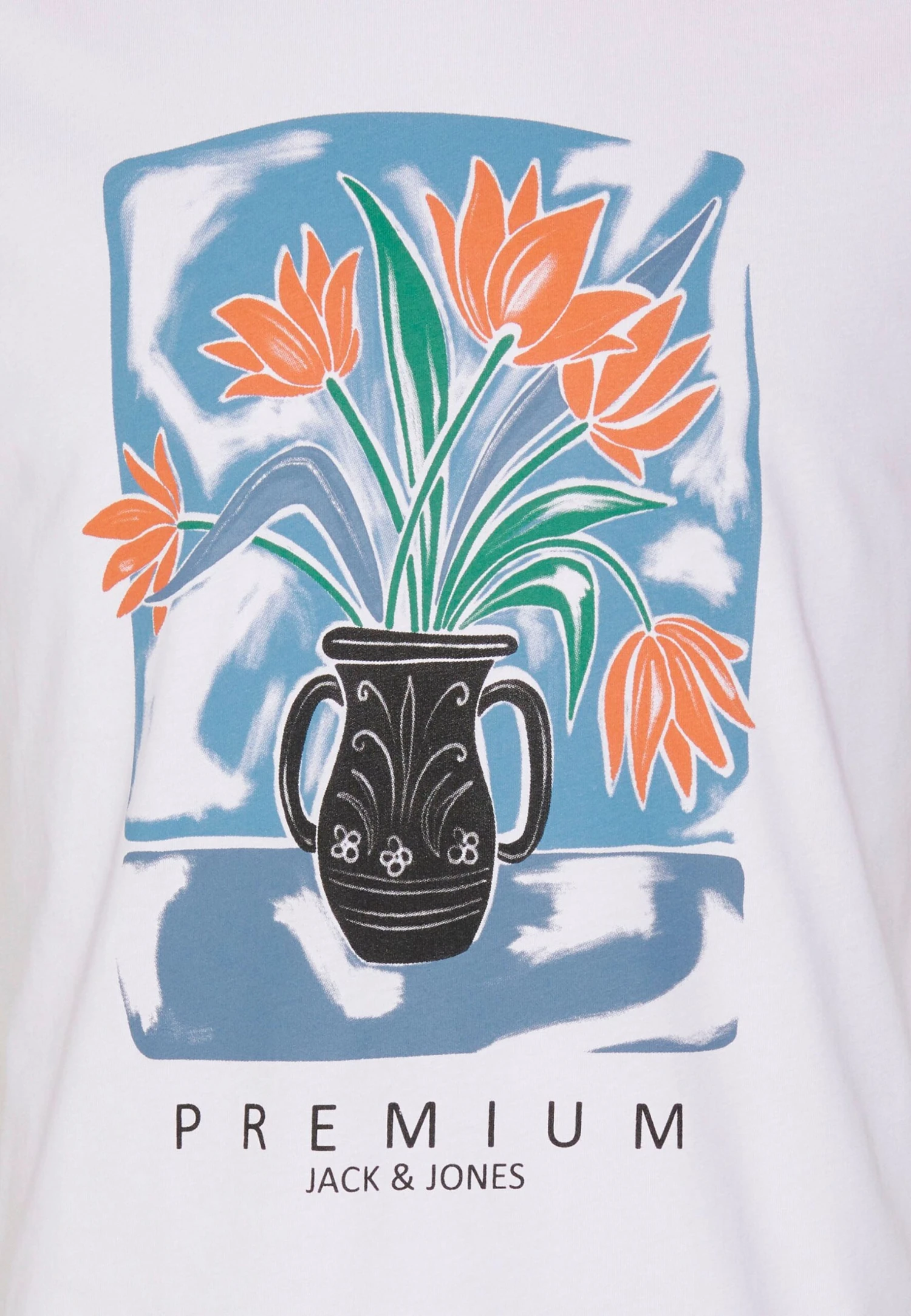 JACK&JONES Premium Jprblafoire Tee Crew Neck - T-Shirt Print - Evening Haze 7 JACK&JONES Premium Jprblafoire Tee Crew Neck - T-Shirt Print - Evening Haze - Afbeelding 5