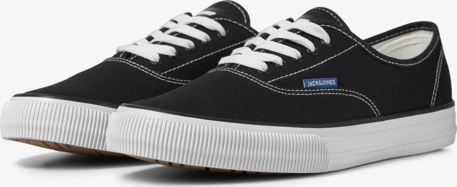 Jack & Jones Casual Sneakers Sneakers Laag Curtis Heren Zwart 6 Jack & Jones Casual Sneakers Sneakers Laag Curtis Heren Zwart - Afbeelding 4