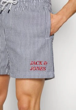Jack & Jones Jpstfiji Seersucker- Zwemshorts - Navy Blazer -Jack & Jones Winkel 0374e26b7b9f461791b8c1721774df02