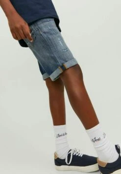 Jack & Jones Junior Rick Icon Ge- Jeansshort - Blue Denim -Jack & Jones Winkel 037a55a6c2f94db7bed3a3427e58b0b1