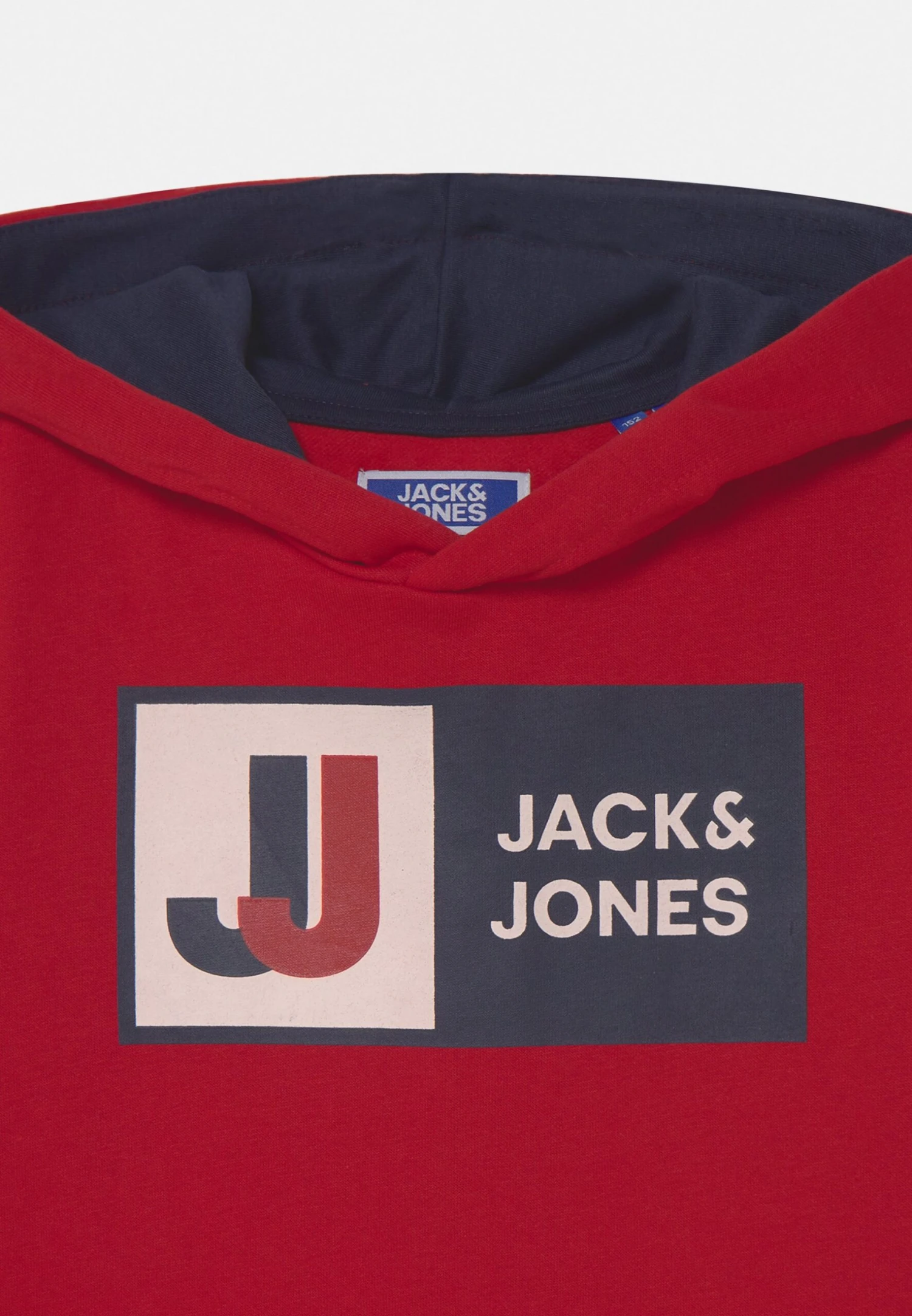 Jack & Jones Junior Jcologan Hood - Hoodie - Red 5 Jack & Jones Junior Jcologan Hood - Hoodie - Red - Afbeelding 3