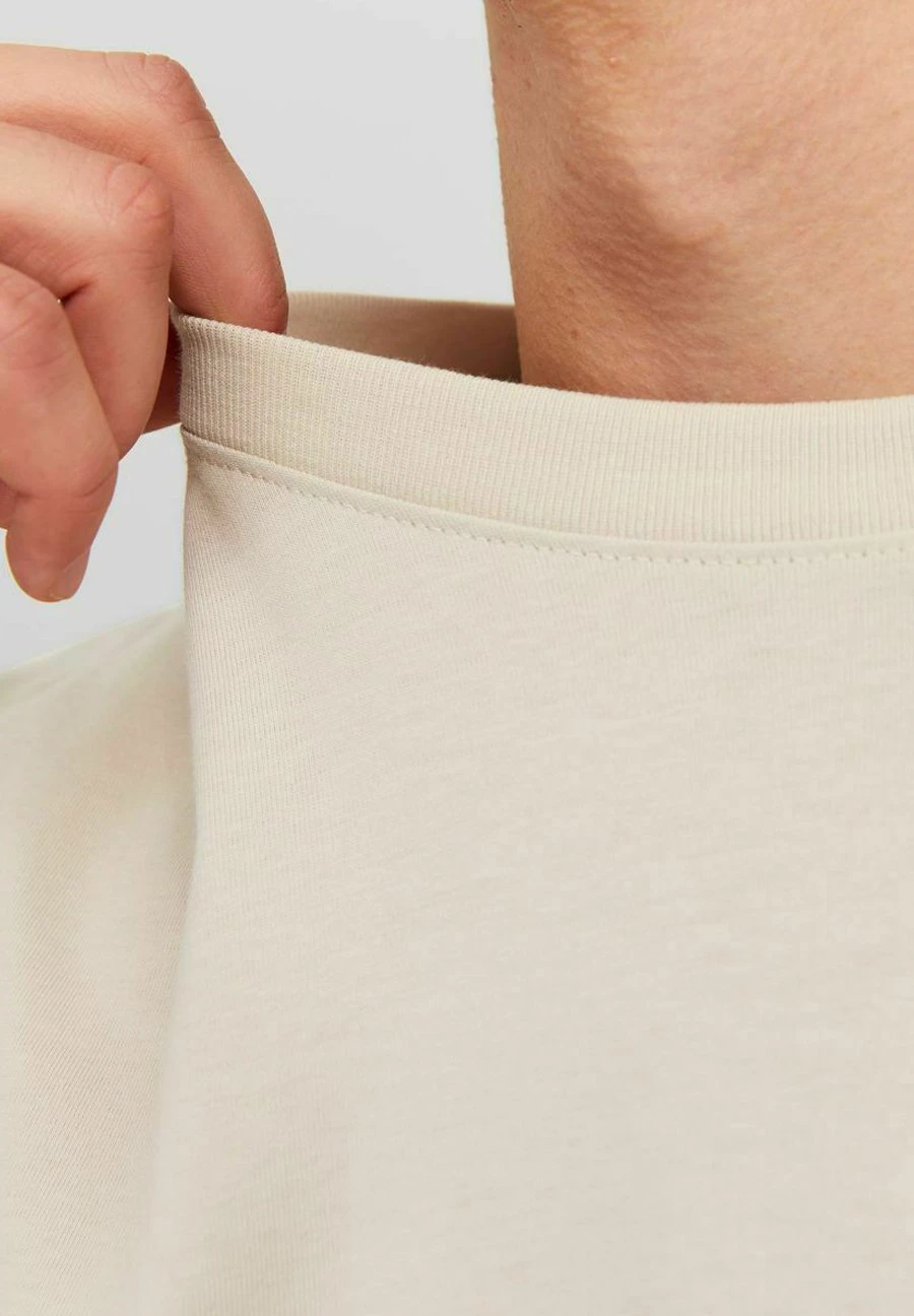 Jack & Jones Jorvesterbro Crew Neck Noos - T-Shirt Print - Moonbeam 7 Jack & Jones Jorvesterbro Crew Neck Noos - T-Shirt Print - Moonbeam - Afbeelding 5