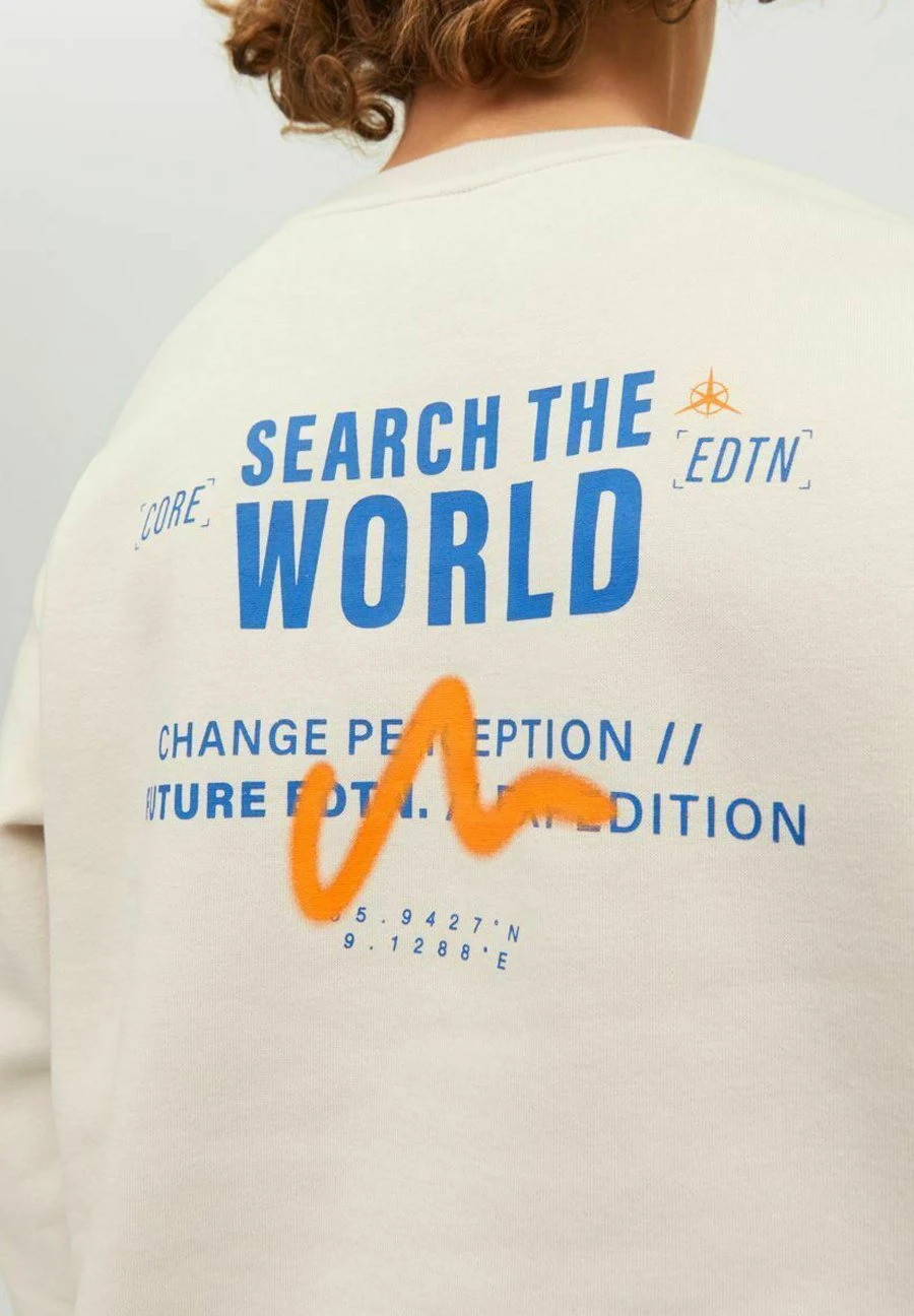 Jack & Jones Junior Junior- Sweater - Moonbeam 7 Jack & Jones Junior Junior- Sweater - Moonbeam - Afbeelding 5