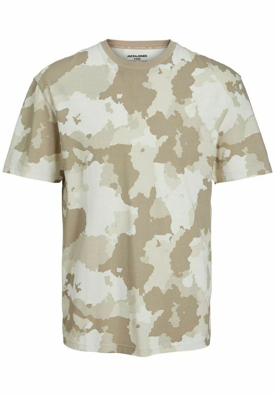 Jack & Jones Camo - T-Shirt Print - Moonbeam 9 Jack & Jones Camo - T-Shirt Print - Moonbeam - Afbeelding 7