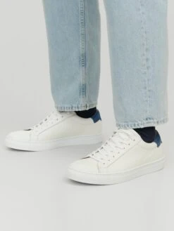 Jack & Jones Casual Sneakers Sneakers Laag Corey Heren Wit -Jack & Jones Winkel 074480aaf4502f1b287faf1da485a0b3