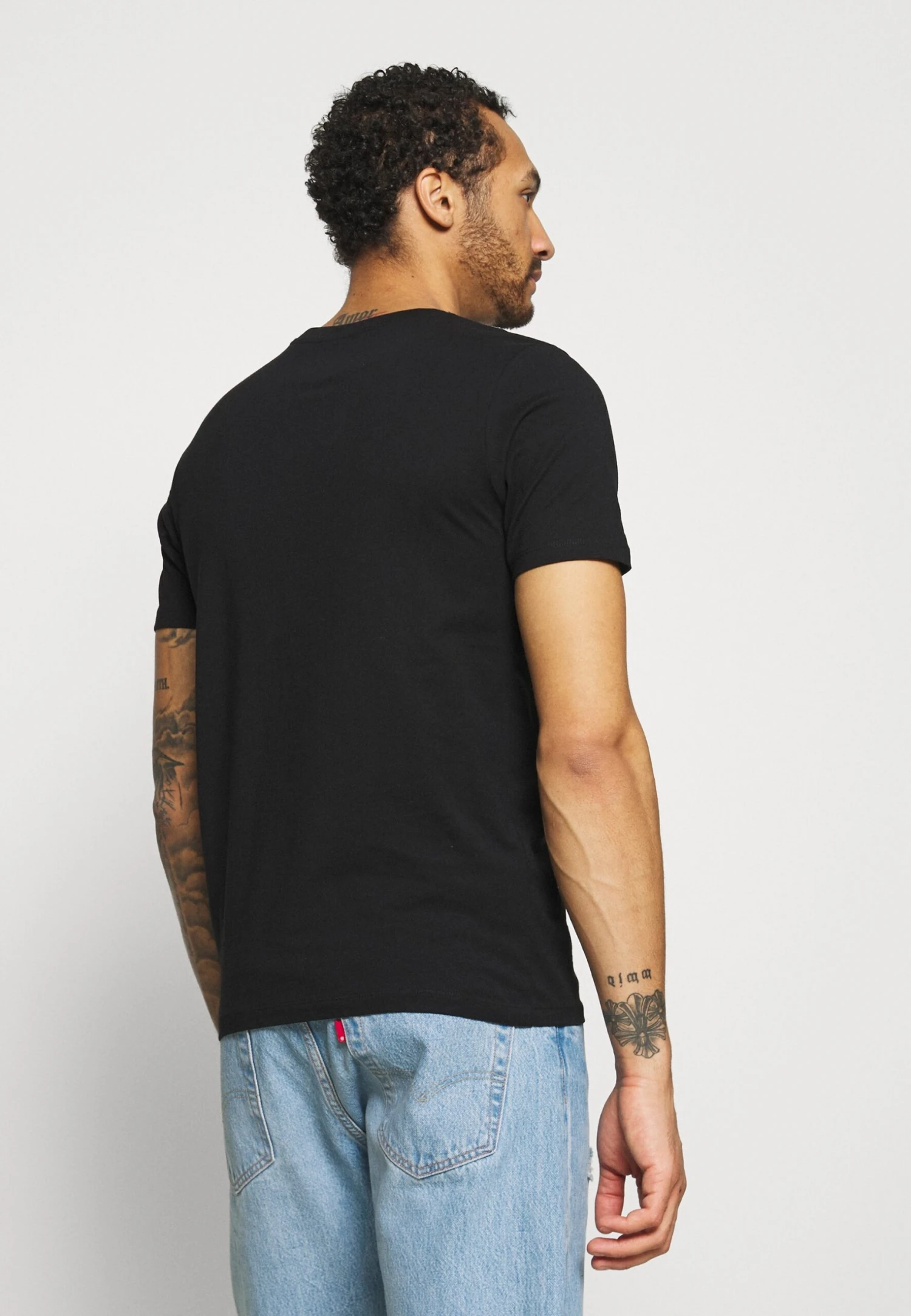 Jack & Jones JJEORGANIC TEE O-NECK 5 PACK - T-shirt Basic 6 Jack & Jones JJEORGANIC TEE O-NECK 5 PACK - T-shirt Basic - Afbeelding 4