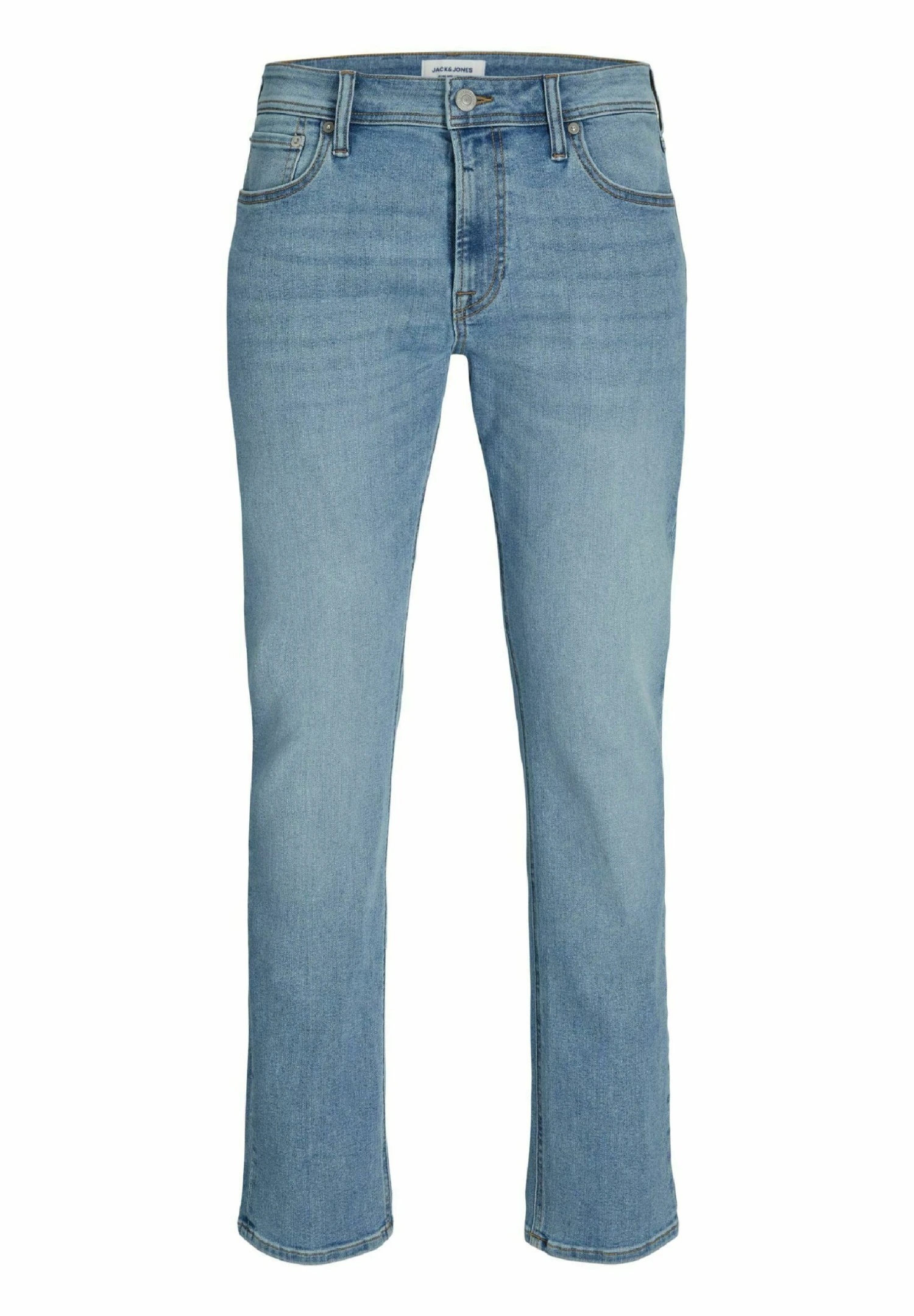Jack & Jones Clark Original Sq- Slim Fit Jeans - Blue Denim 3 Jack & Jones Clark Original Sq- Slim Fit Jeans - Blue Denim
