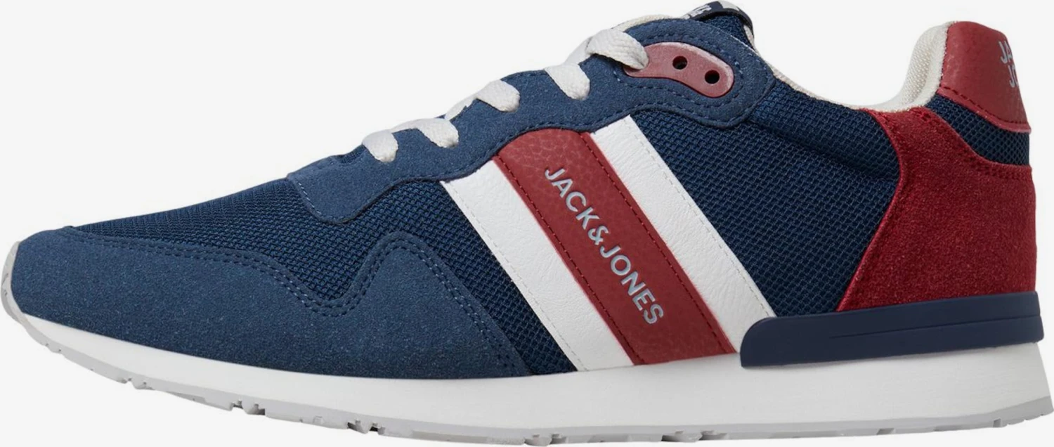 Jack & Jones Casual Sneakers Sneakers Laag Heren Donkerblauw 3 Jack & Jones Casual Sneakers Sneakers Laag Heren Donkerblauw