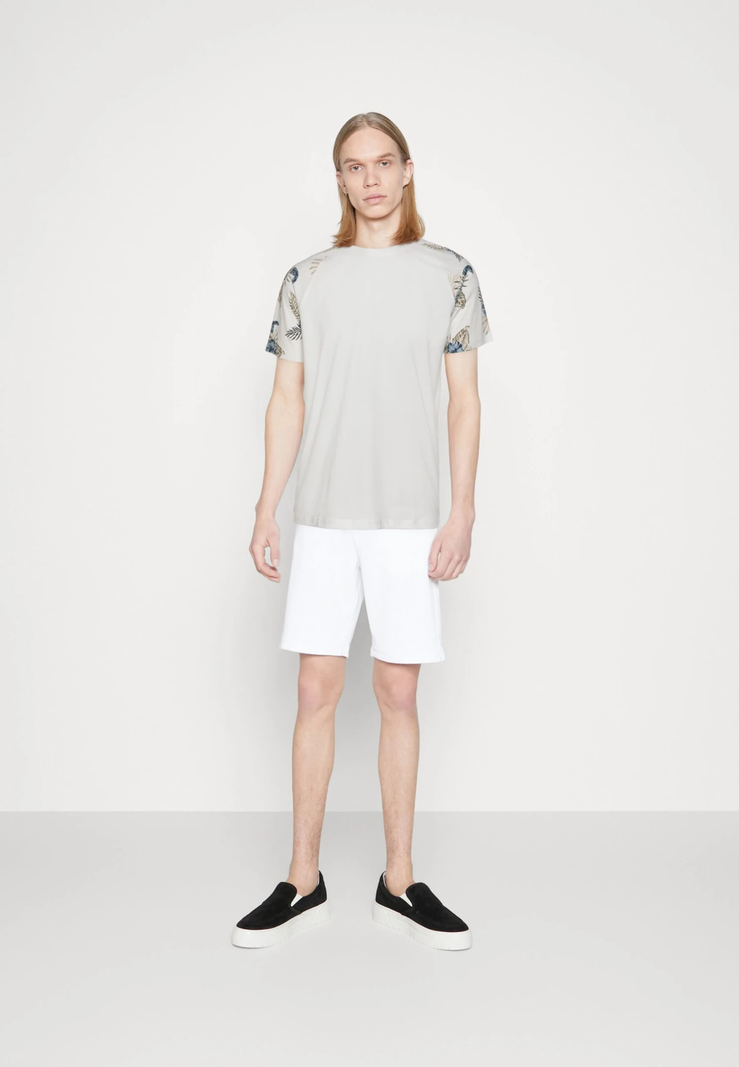 Jack & Jones JJBECS TEE CREW NECK RAGLAN - T-shirt Print 4 Jack & Jones JJBECS TEE CREW NECK RAGLAN - T-shirt Print - Afbeelding 2