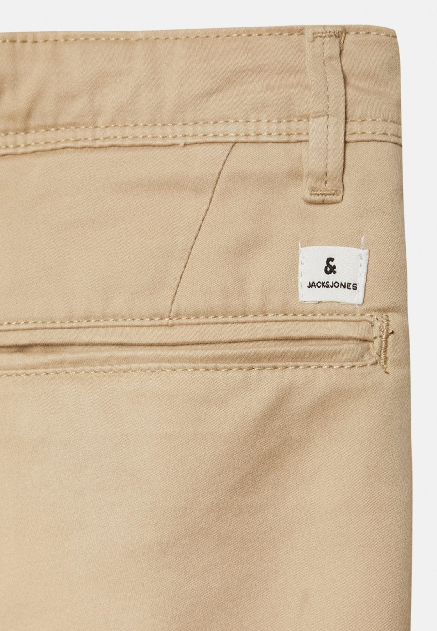 Jack & Jones Junior Jpstbowie Solid- Shorts - Oxford Tan 5 Jack & Jones Junior Jpstbowie Solid- Shorts - Oxford Tan - Afbeelding 3