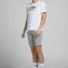 Jack & Jones Junior 2 Pack - Shorts - Light Grey Melange -Jack & Jones Winkel 11a1aa10ba634c408814612c00125154