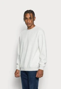 Jack & Jones Jorbrink Crew Neck Unisex- Sweater - White Melange