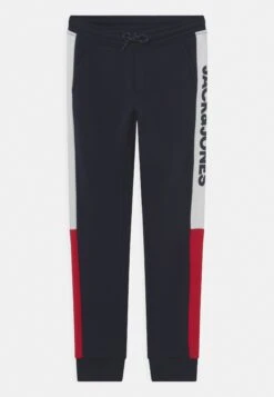 Jack & Jones Junior Jjiwill Logo Jjblocking Jr - Trainingsbroek - Navy Blazer