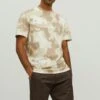 Jack & Jones Camo - T-Shirt Print - Moonbeam -Jack & Jones Winkel 1395f7ea15d34eaf9038681ab4def140