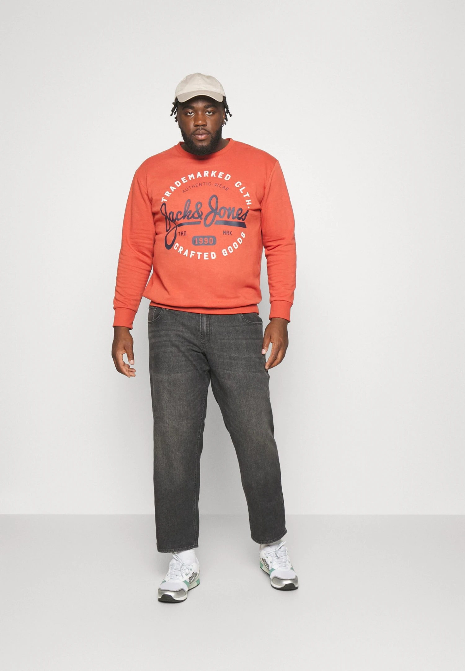 Jack & Jones Imike OriginalNoos Pls - Straight Leg Jeans - Black Denim 4 Jack & Jones Imike OriginalNoos Pls - Straight Leg Jeans - Black Denim - Afbeelding 2