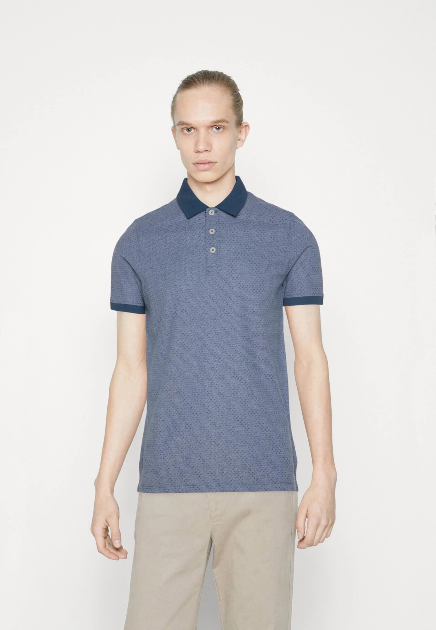 Jack & Jones Jjpaulos Ditsy- Poloshirt - Ensign Blue 3 Jack & Jones Jjpaulos Ditsy- Poloshirt - Ensign Blue