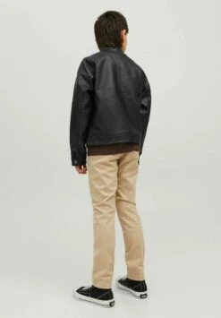 Jack & Jones Junior Imitatieleren Jas -Jack & Jones Winkel 15d4b941e8cf4610bd688c1f3cf1e705