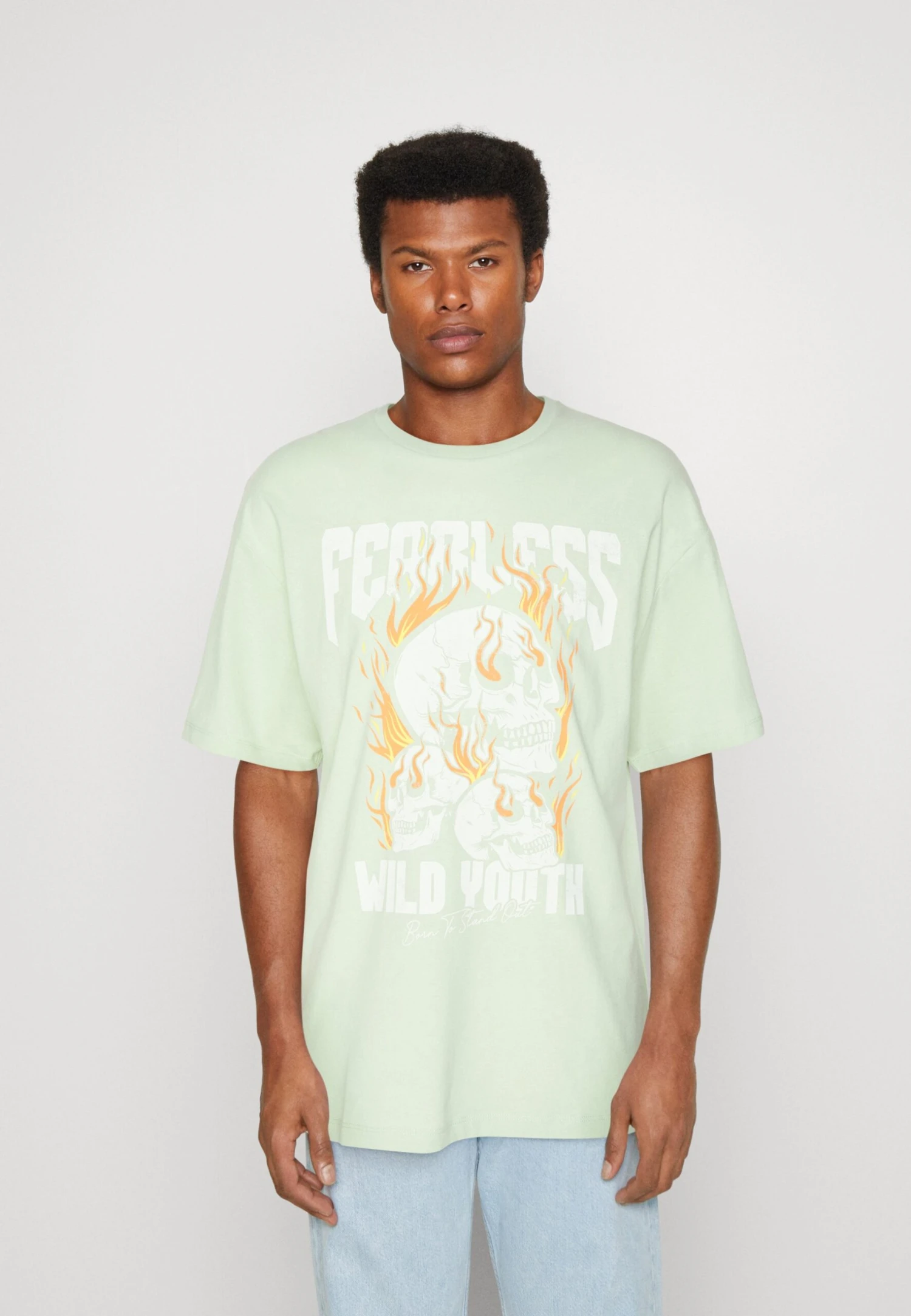 Jack & Jones Joreternal Tee Crew Neck Unisex - T-Shirt Print - Celadon 3 Jack & Jones Joreternal Tee Crew Neck Unisex - T-Shirt Print - Celadon