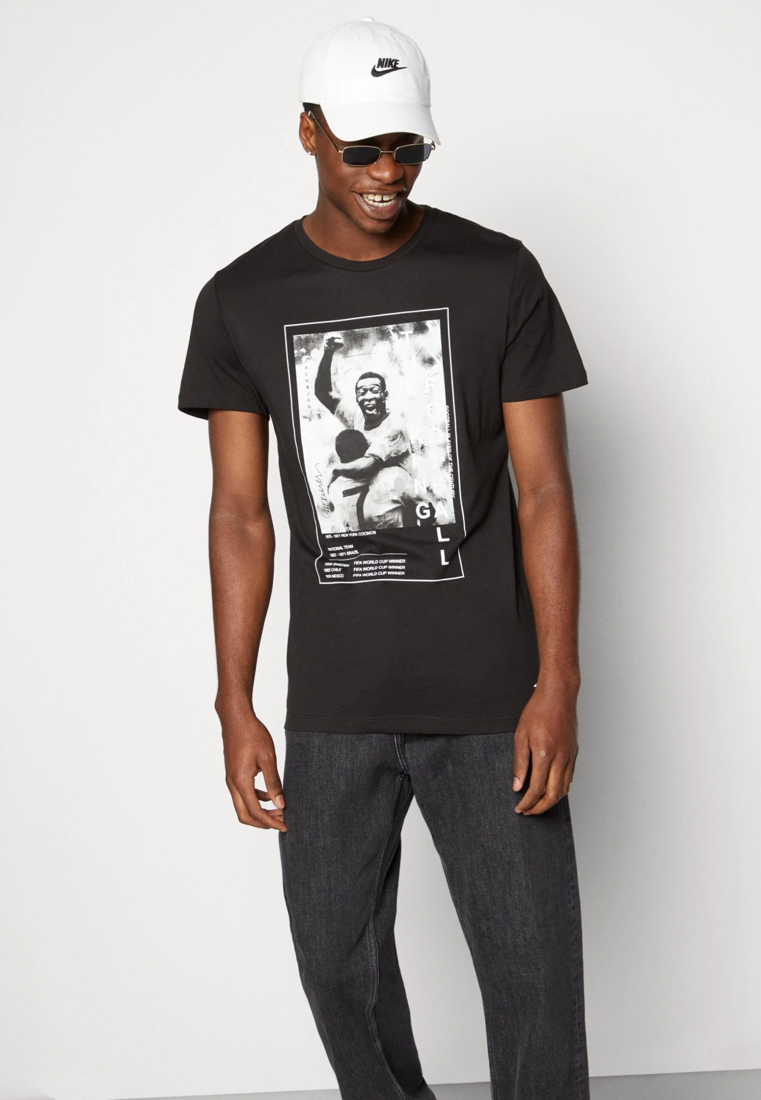 Jack & Jones Jcolegends Tee Crew Neck- T-Shirt Print - Black 6 Jack & Jones Jcolegends Tee Crew Neck- T-Shirt Print - Black - Afbeelding 4