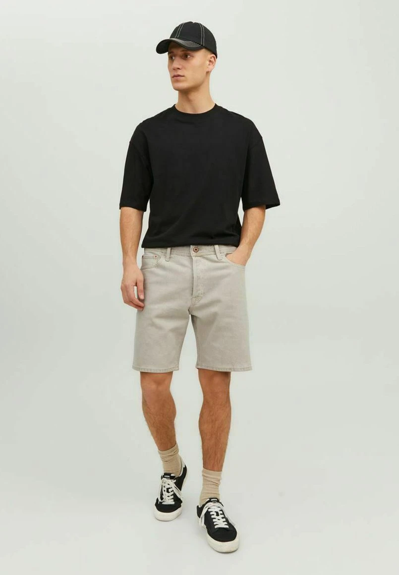 Jack & Jones Chris Original Mf 492 - Jeansshort - Khaki 4 Jack & Jones Chris Original Mf 492 - Jeansshort - Khaki - Afbeelding 2