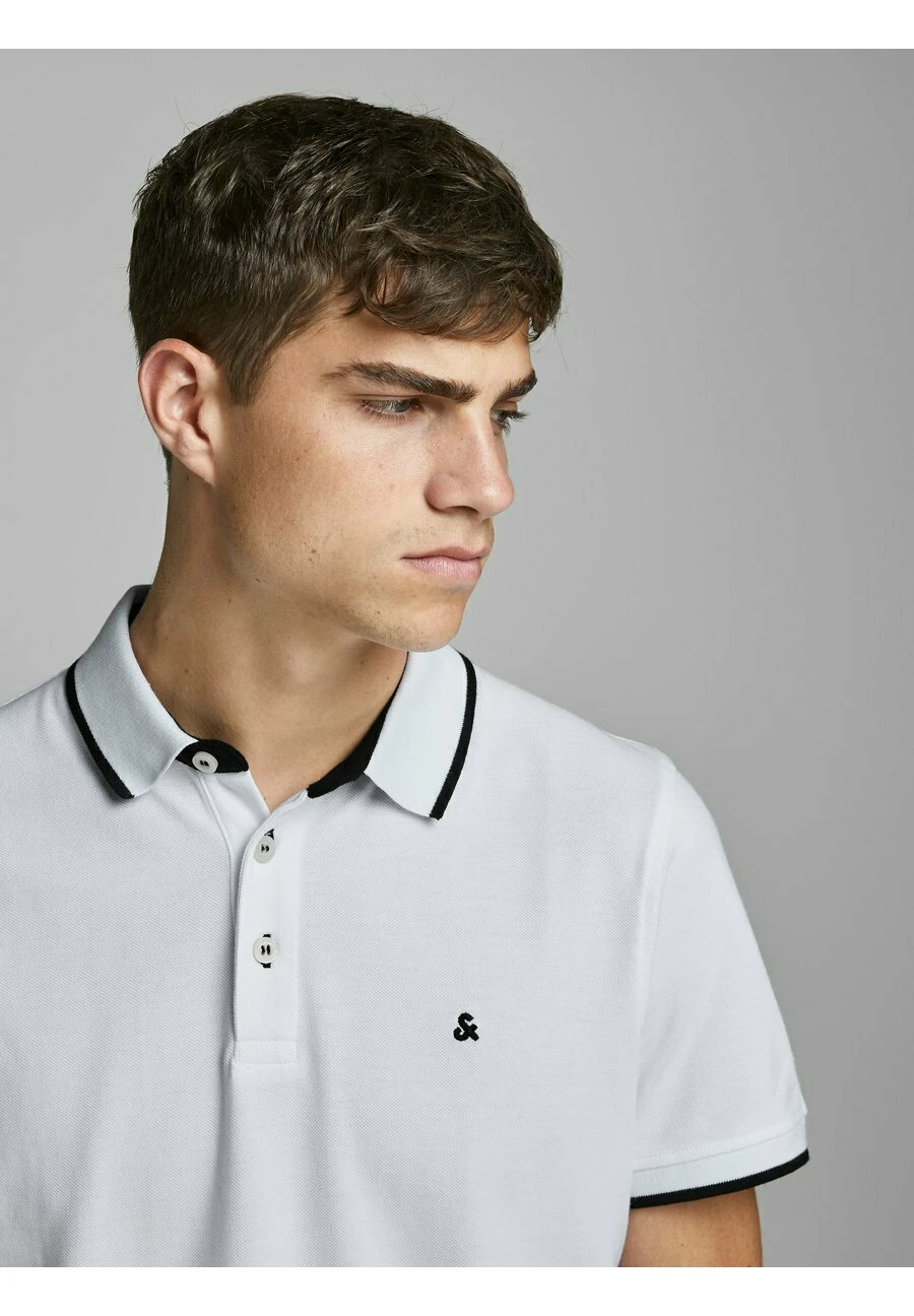 Jack & Jones Jjepaulos - Poloshirt - White 6 Jack & Jones Jjepaulos - Poloshirt - White - Afbeelding 4