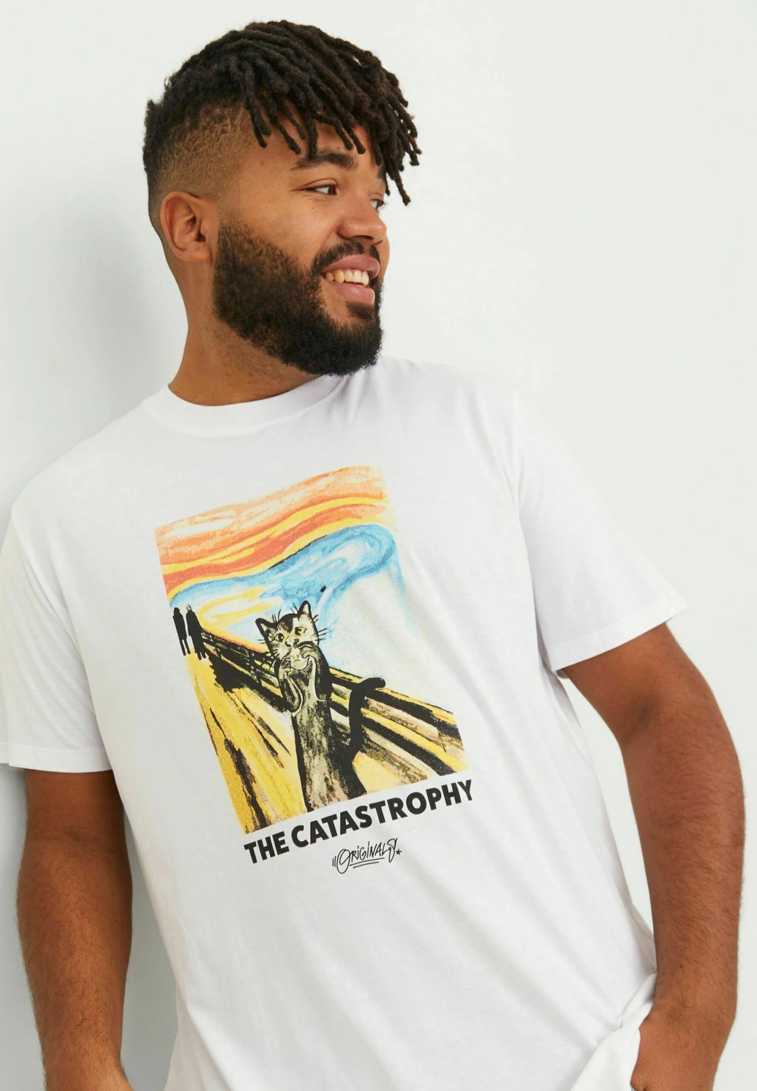 Jack & Jones Crew Neck - T-Shirt Print - Bright White 6 Jack & Jones Crew Neck - T-Shirt Print - Bright White - Afbeelding 4