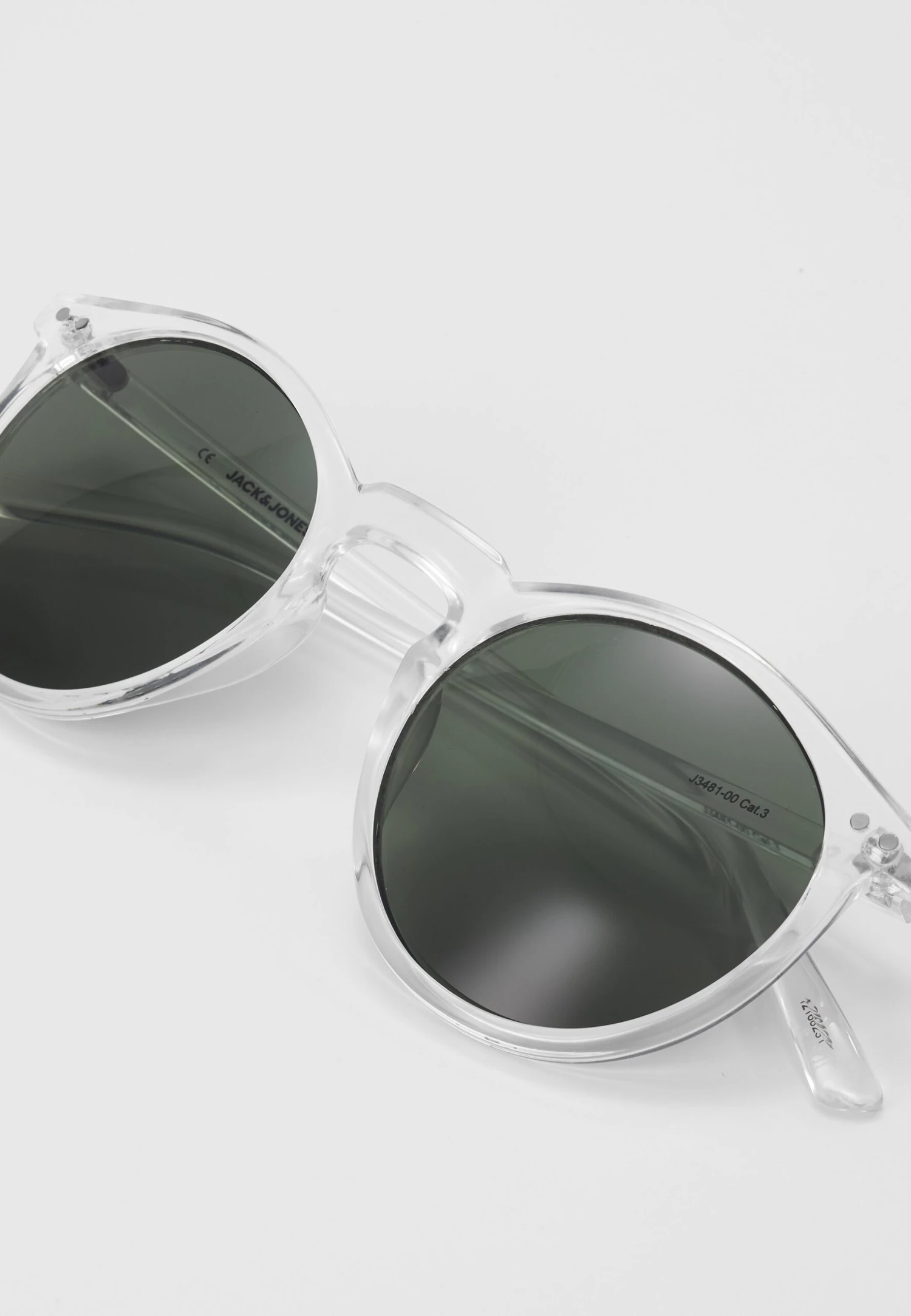 Jack & Jones Jacmaverick Sunglasses - Zonnebril - Transparent 5 Jack & Jones Jacmaverick Sunglasses - Zonnebril - Transparent - Afbeelding 3