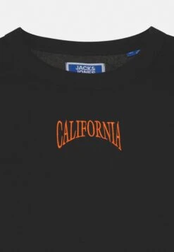 Jack & Jones Junior Jorcut Crew Neck Jnr - Sweater - Black/Baltic Sea -Jack & Jones Winkel 1e93ee66973a420bad1196fd62fdf18f