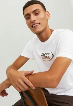 Jack & Jones Klassisches - T-Shirt Print - White -Jack & Jones Winkel 20642c6251e841639f7ef154fcd1cc8b