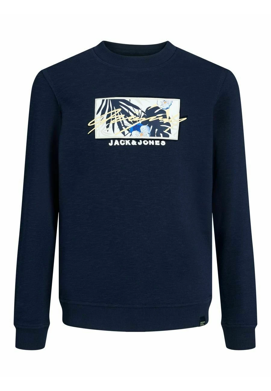 Jack & Jones Junior Logo - Sweater - Navy Blazer 3 Jack & Jones Junior Logo - Sweater - Navy Blazer