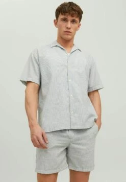 Jack & Jones KURZARM SEERSUCKER - Overhemd