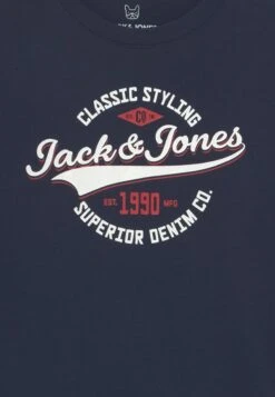 Jack & Jones Junior Jjelogo Tee Jr - T-Shirt Print - Navy Blazer -Jack & Jones Winkel 2422961a24f24db6aeaeadb2acc1c645