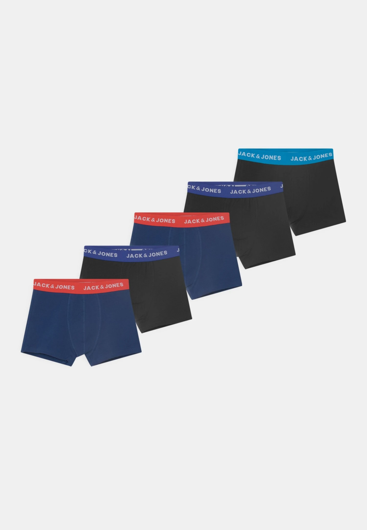 Jack & Jones Junior Jaclee Jr 5 Pack- Onderbroeken - Estate Blue/Blue Jewel 3 Jack & Jones Junior Jaclee Jr 5 Pack- Onderbroeken - Estate Blue/Blue Jewel