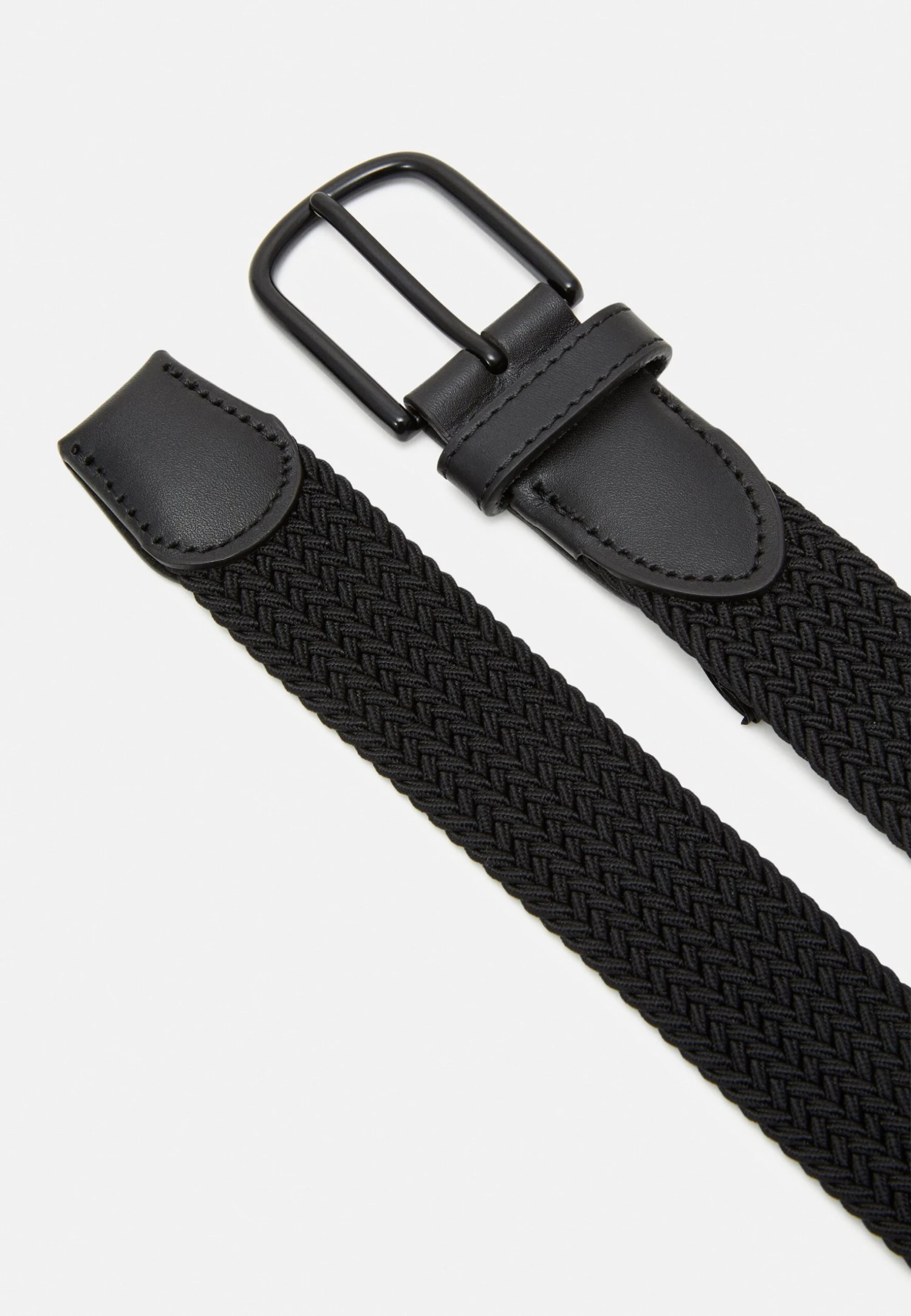 Jack & Jones Jacfall Belt Unisex - Gevlochten Riem - Black 4 Jack & Jones Jacfall Belt Unisex - Gevlochten Riem - Black - Afbeelding 2
