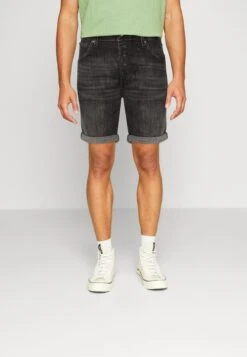 Jack & Jones Jjirick - Jeansshort - Black Denim