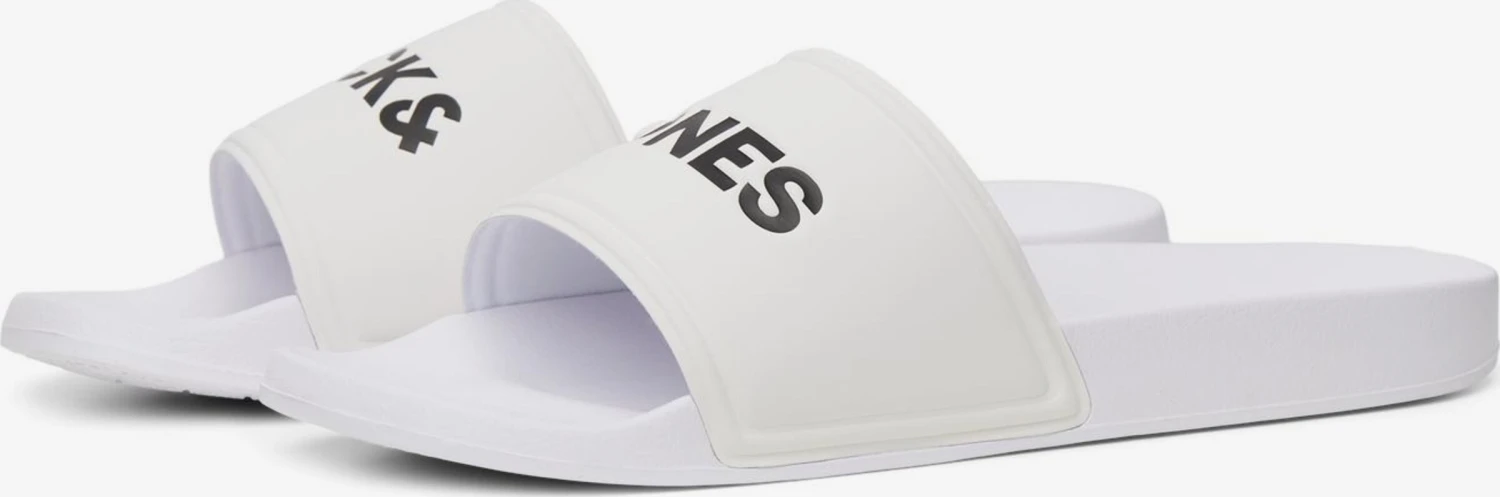 Jack & Jones Instappers Muiltjes LARRY Heren Wit 5 Jack & Jones Instappers Muiltjes LARRY Heren Wit - Afbeelding 3