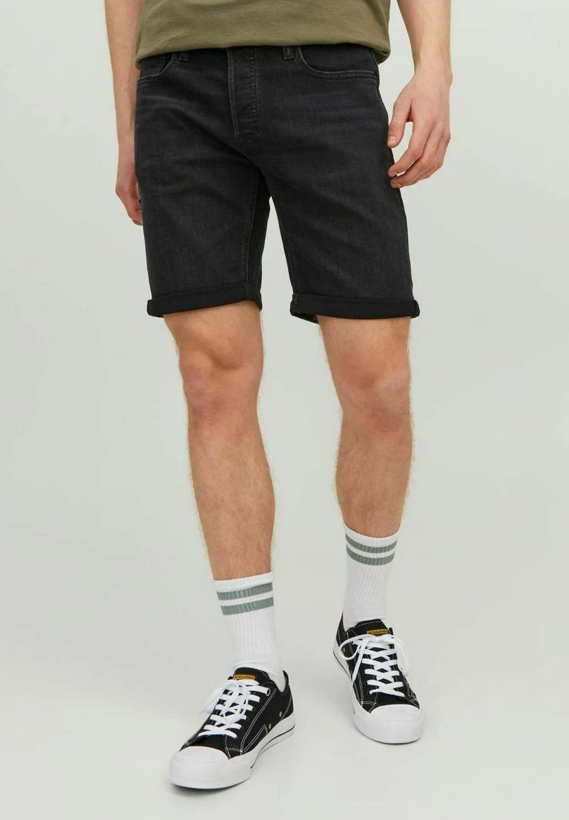 Jack & Jones Rick Original Am 809 - Jeansshort - Black Denim 3 Jack & Jones Rick Original Am 809 - Jeansshort - Black Denim