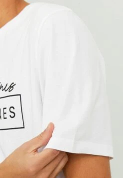 Jack & Jones Crew Neck - T-Shirt Print - White -Jack & Jones Winkel 28d79a83ea7d47c293cc601879be7e26