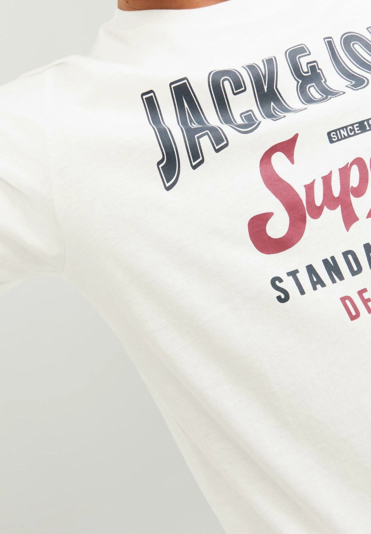 Jack & Jones JJELOGO TEE SS O-NECK - T-shirt Print 6 Jack & Jones JJELOGO TEE SS O-NECK - T-shirt Print - Afbeelding 4