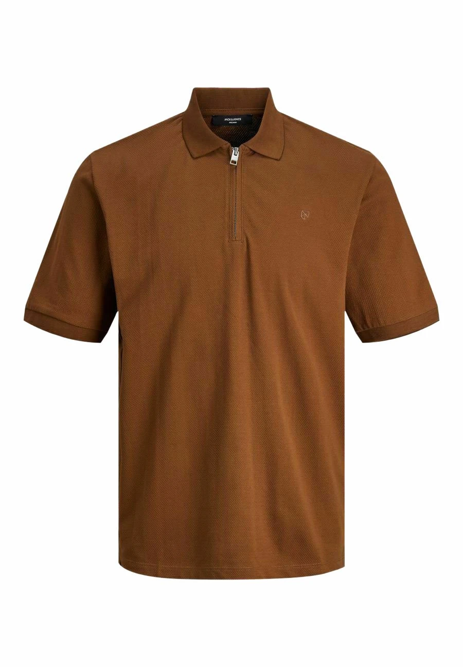 JACK&JONES Premium Kurzärmeliges - Poloshirt - Emperador 9 JACK&JONES Premium Kurzärmeliges - Poloshirt - Emperador - Afbeelding 7