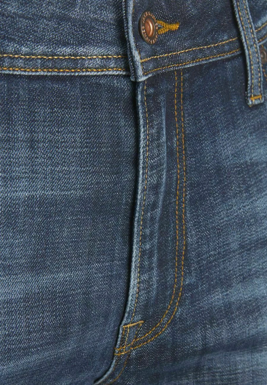 Jack & Jones Straight Leg Jeans - Blue Denim 6 Jack & Jones Straight Leg Jeans - Blue Denim - Afbeelding 4