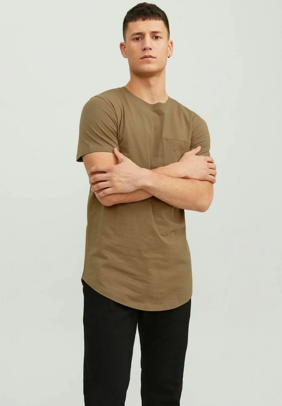 Jack & Jones Crew Neck - T-Shirt Basic - Otter 3 Jack & Jones Crew Neck - T-Shirt Basic - Otter