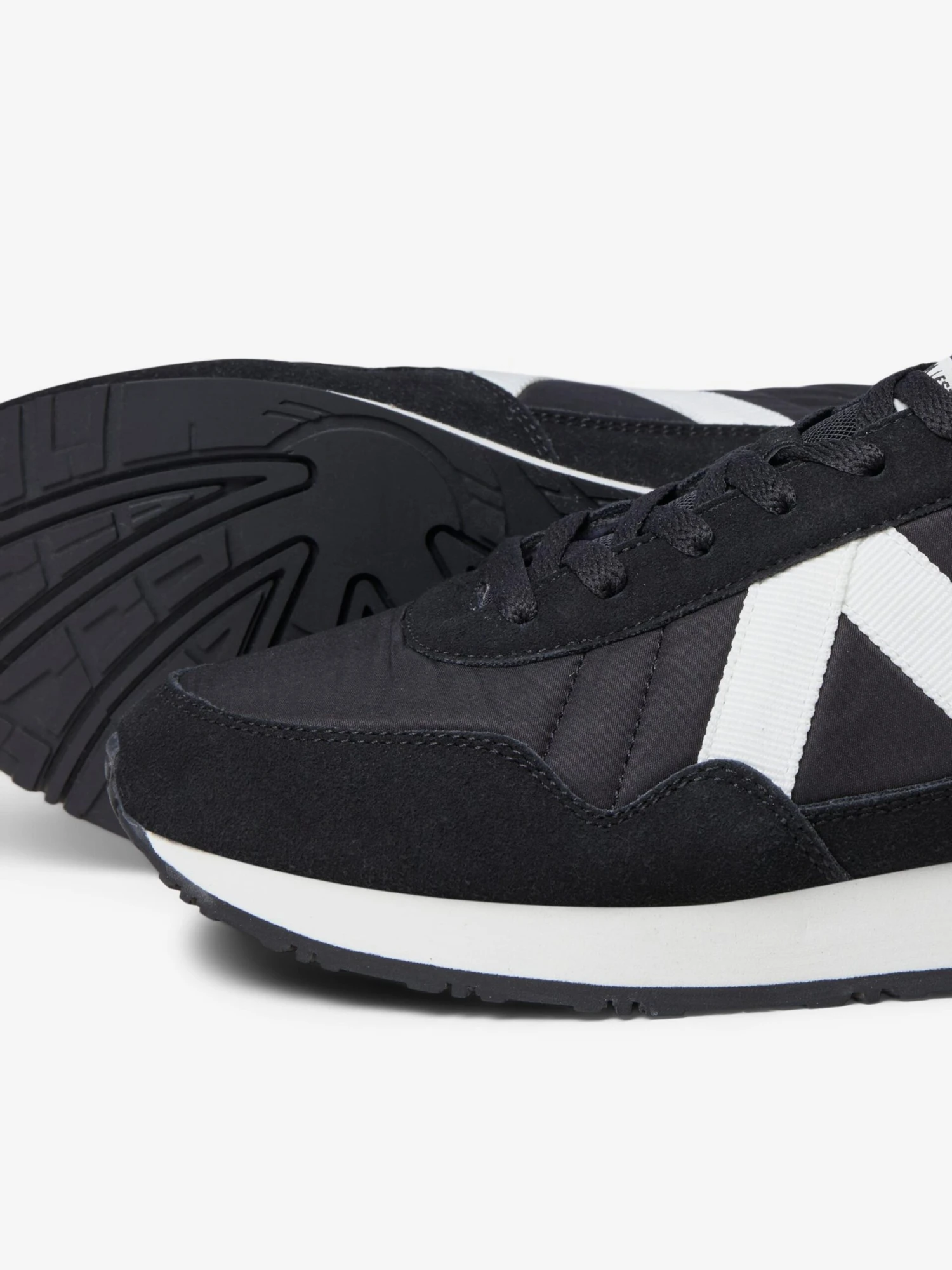 Jack & Jones Running Sneakers Sneakers Laag Hawker Heren Zwart 8 Jack & Jones Running Sneakers Sneakers Laag Hawker Heren Zwart - Afbeelding 6