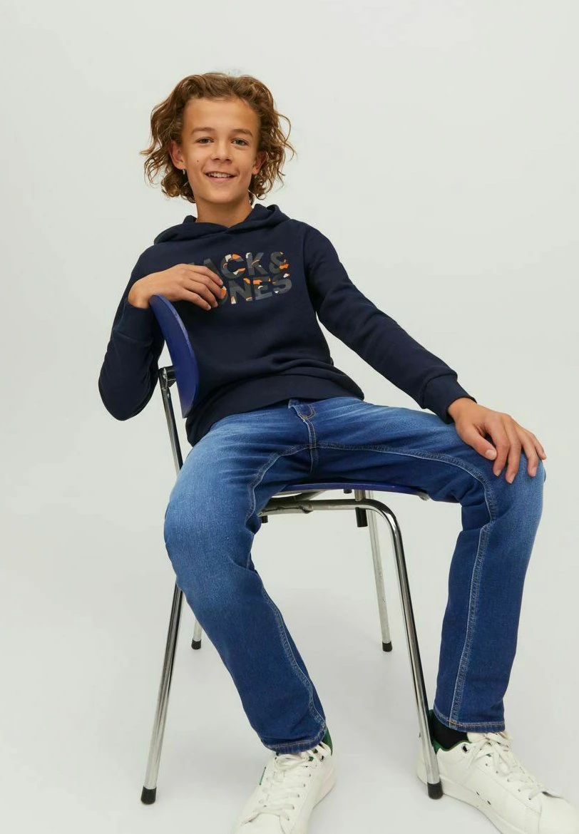 Jack & Jones Junior Slim Fit Jeans - Blue Denim 8 Jack & Jones Junior Slim Fit Jeans - Blue Denim - Afbeelding 6