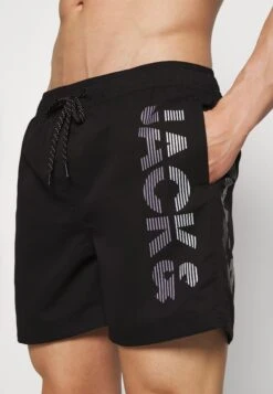 Jack & Jones Jjswim Splicelogo 2Pack - Zwemshorts - Black/Black + Navy Blazer -Jack & Jones Winkel 324bb4edd0754ccdb24e68407dd0b370