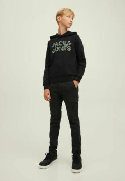 Jack & Jones Junior Logo - Hoodie - Black -Jack & Jones Winkel 3346bbb39d294d758b94d2e78ce26e4f
